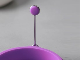 Moldes para huevos fritos con manija rebatible